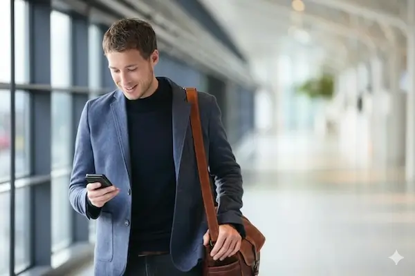 Viajeros de negocios